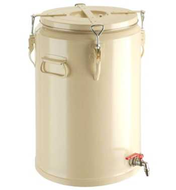 Termos kombi 40 l. kohout nerez,color béžová